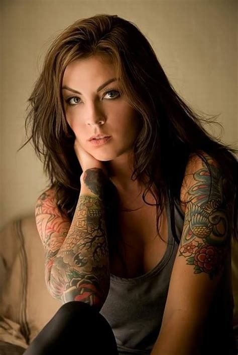 Most Beautiful Tattoos The Most Beautiful Tattooed Women