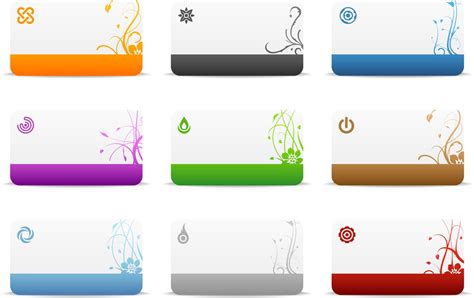 Logos should be at least 600 pixels in height and width. 8 Free Vector Business Card Templates Images - Free Blank ...