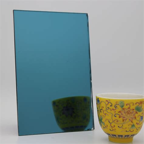 Lake Blue Glass Mirror Hhg Glass