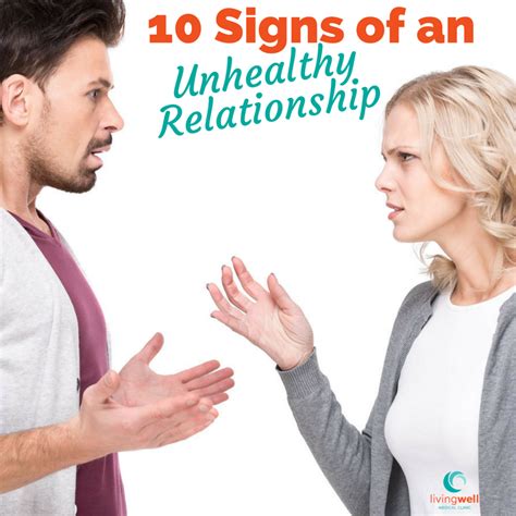 unhealthy relationship 10 signs livingwell medical clinic grass valley