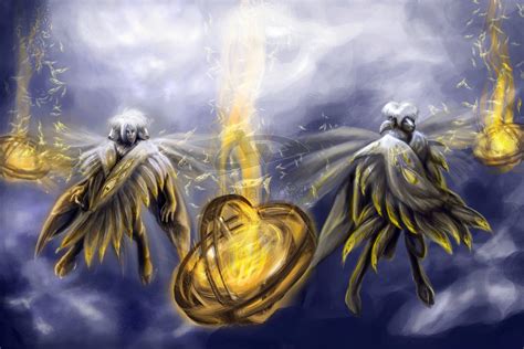 Depictions Of Angels In Art Ezekiel Saw The Wheeeeel 20 By Warlord