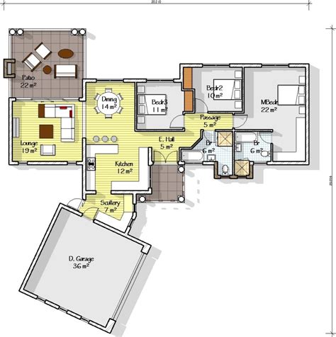 These 3 bedroom, 2 bathroom floor plans are thoughtfully designed for families of all ages and stages and serve the family well throughout the years. 3 Bedroom House Plan With Photos | One Storey House ...