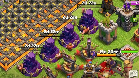 All Wizard Towers Done In 1 Shot Clash Of Clans Youtube