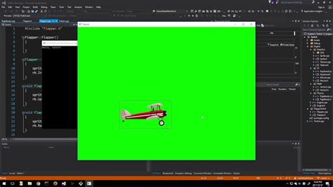 For an example of a traditional c++ desktop application that uses sophisticated graphics, see hilo: C++ Game Programming Tutorial - Let's make a game: Episode ...