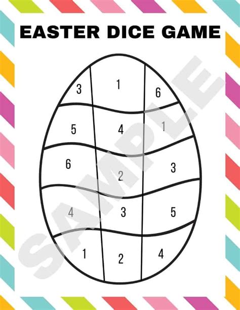 Free Printable Easter Left Right Game Printable Templates By Nora