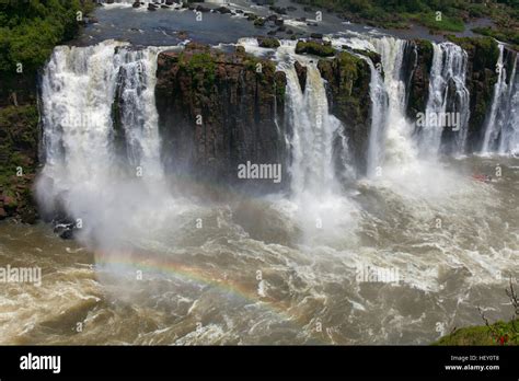 Great Iguazu Falls Natural Wonder Of The World Stock Photo Alamy