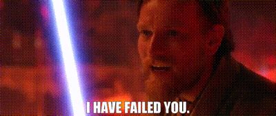 Yarn I Have Failed You Star Wars Episode Iii Revenge Of The