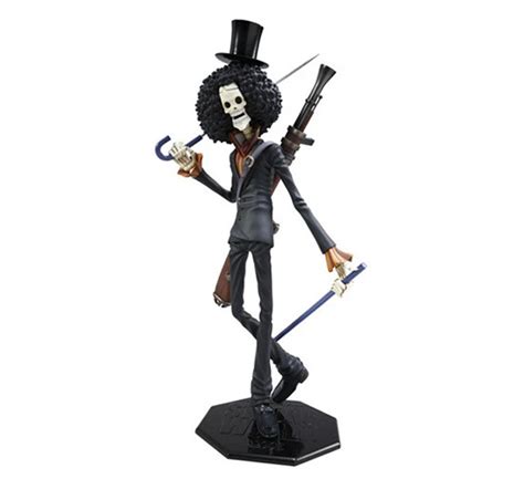 One Piece Action Figure Brook Doll 15 Scale Painted Figure Super Ver