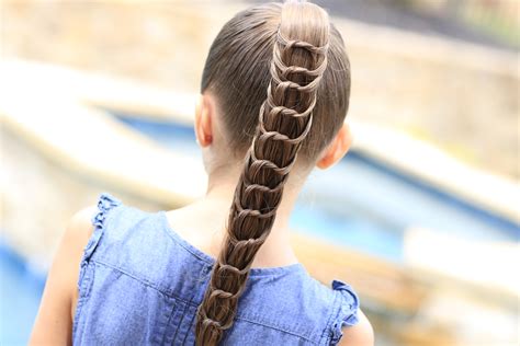 Every little girl loves wearing ponytails. The Knotted Ponytail | Hairstyles for Girls | Cute Girls ...