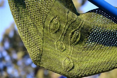 Starry Leafy Greens Blocked Beatiful Lace Shawl Designed B Flickr