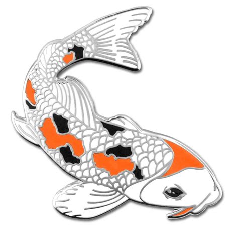 Koi Fish Lapel Pin Pinmart