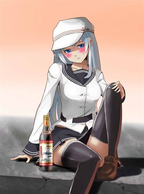 Russian Anime Girl Vodka