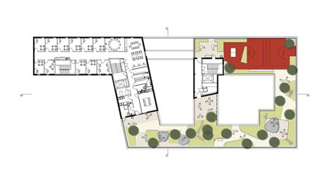 A hospital and other health facilities shall be planned and designed to observe appropriate architectural practices, to meet prescribed functional proper maintenance shall be provided to prevent untimely breakdown of buildings and equipment. architecture norway | Kronstad Psychiatric Centre, Bergen