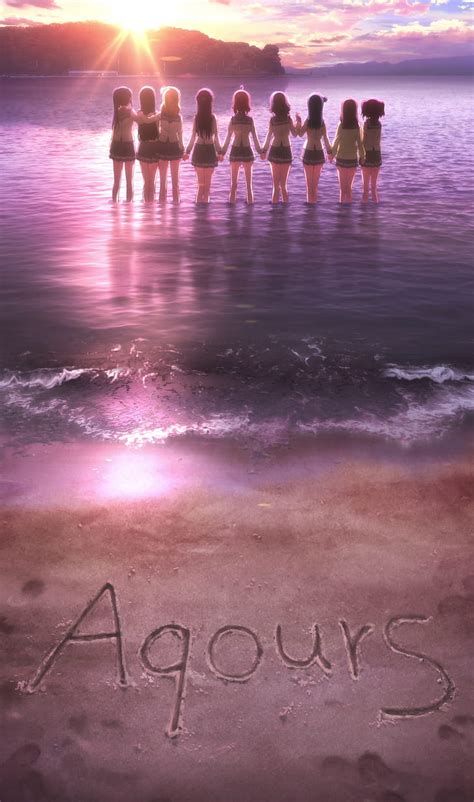 X Px Free Download HD Wallpaper Love Live Sunshine Beach Anime Girls Sunlight