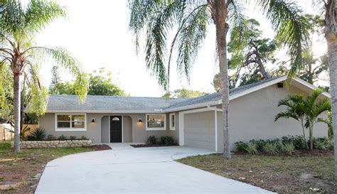 1970s Florida Ranch Renovation Transitional Exterior Other Houzz