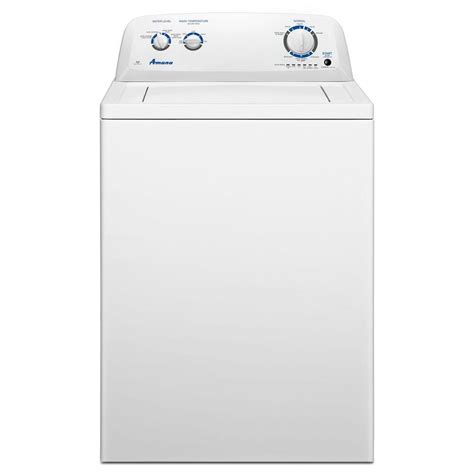 Amana 35 Cu Ft Top Load Washer In White Ntw4516fw The Home Depot