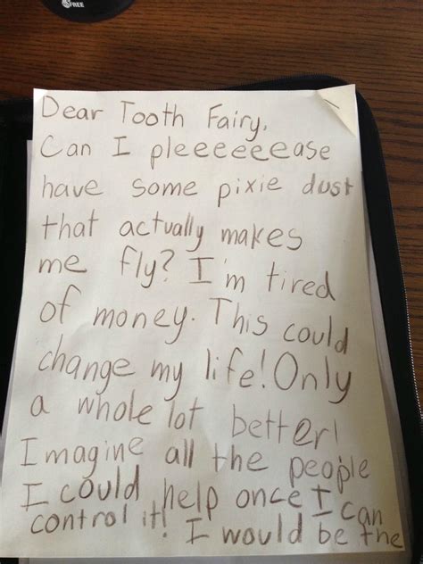 12 Hilarious Letters To The Tooth Fairy Mums Lounge