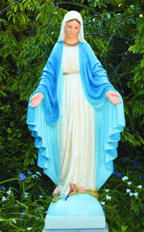 Blessed Mother Mary Life Size Garden Sculpture