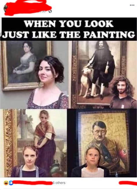 When You Look Just Like The Painting Rgretahate