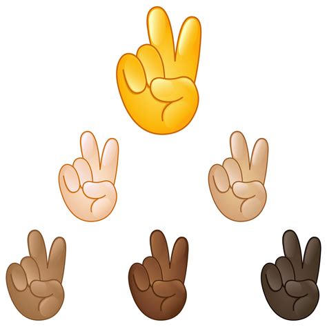 ️ Peace Sign Emoji Promote A Culture Of 🕊 Peace And Non Violence With