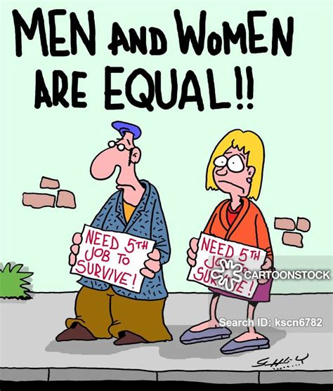 Gender Inequality Cartoons And Comics Funny Pictures