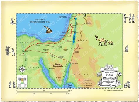 Joseph Journey To Egypt Map Map Of World