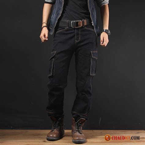 Essayez vite aussi par exemple le pantalon coton rouge, un coloris très tendance, parfait pour vos sorties en ville. Pantalon Skai Homme Saphir Hiver Grande Taille Cargo Jambe ...