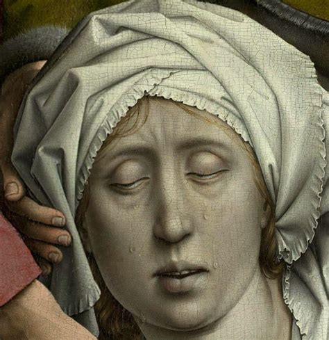 Rogier Van Der Weyden The Descent From The Cross Detali C 1435