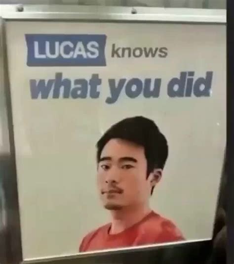Knows Lucas I What You Did Ifunny