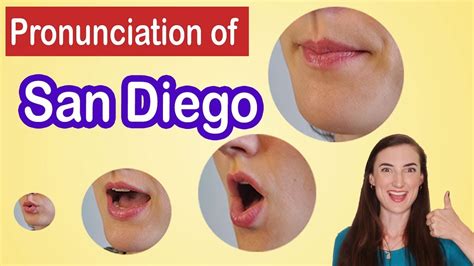 How To Pronounce San Diego American English Pronunciation Lesson Youtube