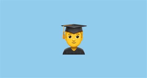 👨‍🎓 Man Student Emoji On Apple Ios 132