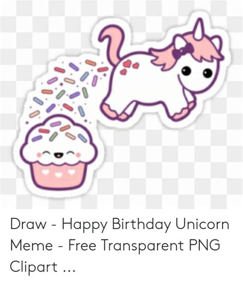 Happy Birthday Unicorn Meme