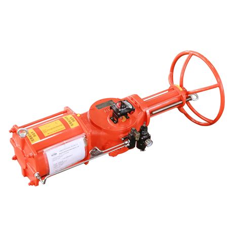 Gas Over Oil Actuated Scotch Yoke Single Acting Pneumatic Actuated For