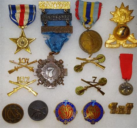 Named Wwi Silver Star Medal And Insignia Group Griffin Militaria