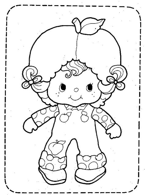 Vintage Strawberry Shortcake Coloring Pages At Getcolorings Free 9984