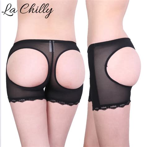 Women Lace Butt Lifter Shaper Plus Size Control Panties Sexy Buttocks Enhancer Panty Boyshort