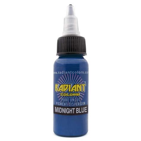 Tattooing Ink Radiant Colors Midnight Blue