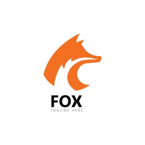 Premium Vector Fox Logo Template Vector Icon Illustration