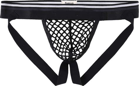 Inlzdz Jockstrap Suspensorio Sexy Tanga Para Hombres Tanga Transpirable