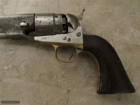 Civil War Era Colt Model 1860 Army Percussion Revolver Manufactured In