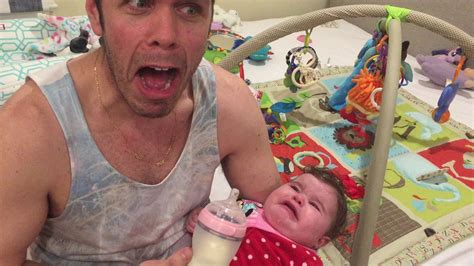 Baby Cries When Daddy Sings To Her 23 Weeks Old Perez Hilton Youtube