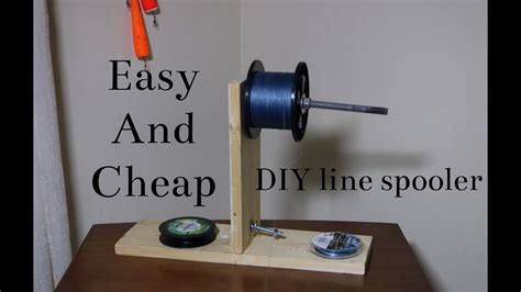 Diy Line Spooling Station Youtube