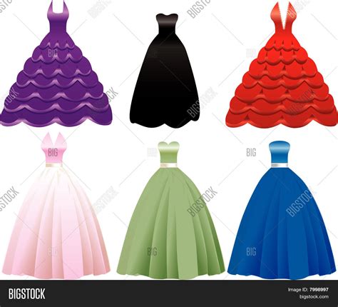 Download Formal Gown Dress Icons Stock Vector & Stock Photos | Bigstock