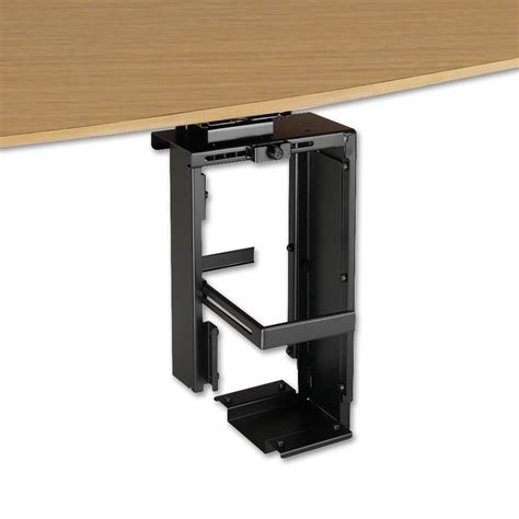 Keep your pc off the ground with a roller cart. Locking Under Desk PC Holder - from LINDY UK