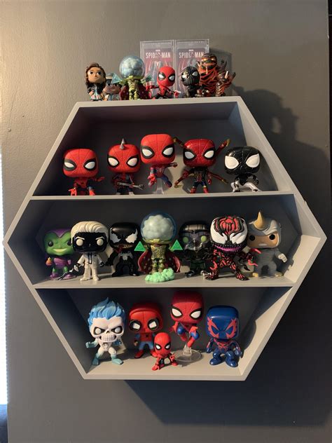 Found A Cool Shelf To Display Most Of My Spider Man Collection Its