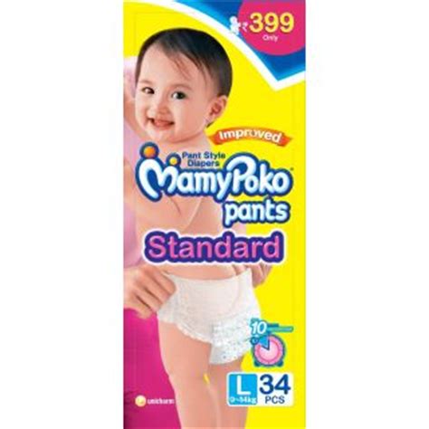 Check spelling or type a new query. Mamy Poko Pants Standard Pant Style Large Size Diapers (34 ...