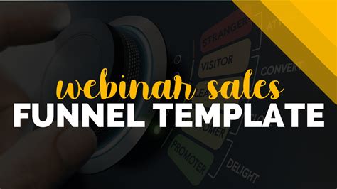 Webinar Sales Funnel Template Yes To Tech