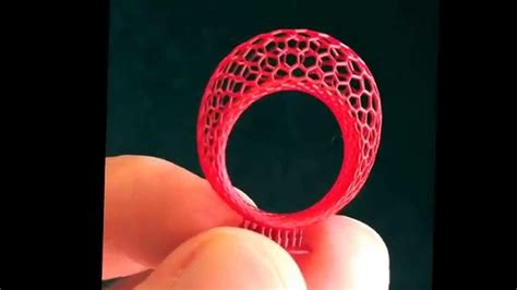 lattice ring by monger designs printed on the solus dlp 3d printer youtube