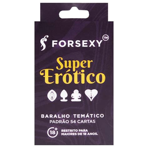 Baralho Hétero Super Erótico 54 Cartas For Sexy Gall