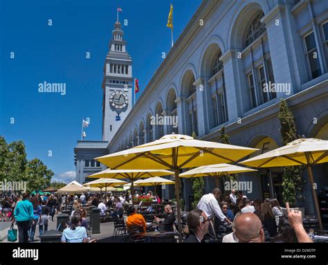 Ferry Building Restaurant Cafe Alfresco Summer Dining At The Market